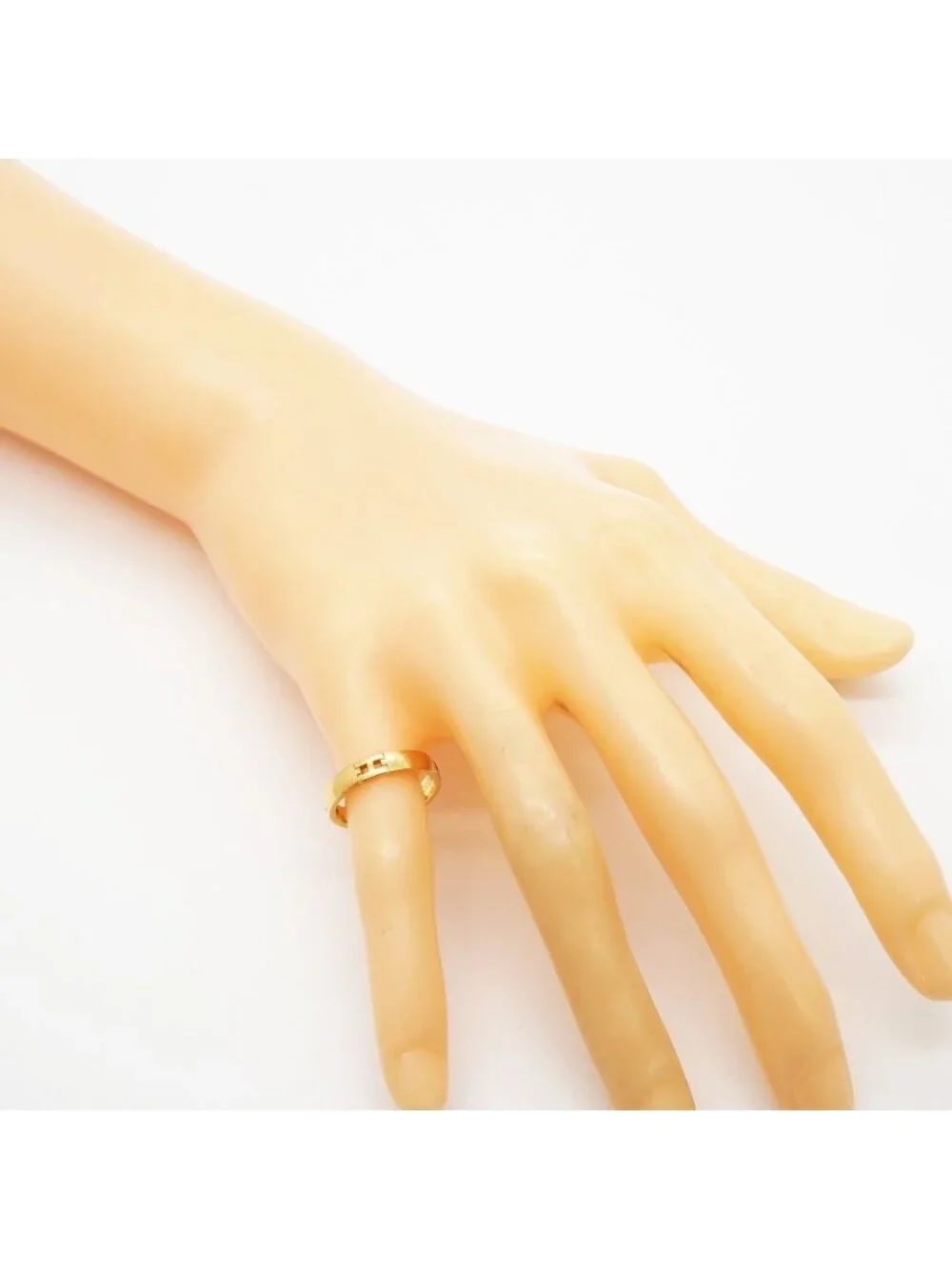 Hermes Ring Ever Herakles 18K Yellow Gold